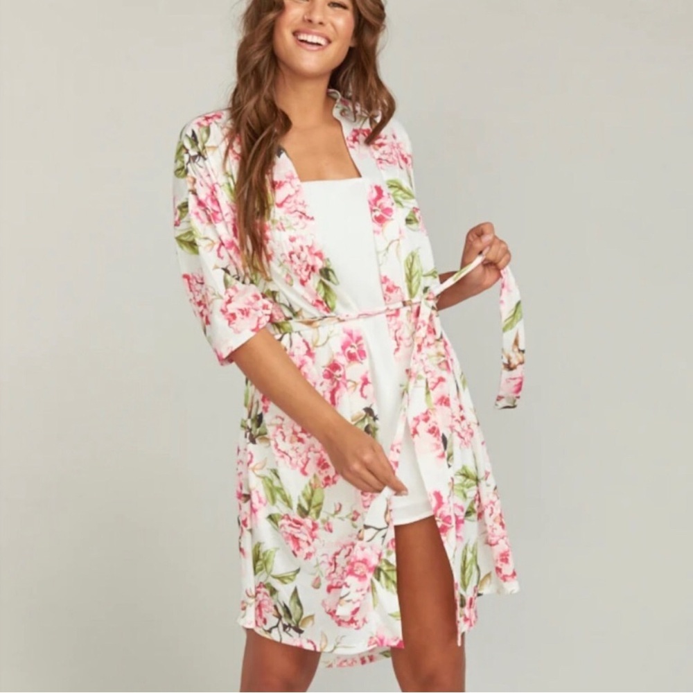 Show me your mumu Brie garden robe one size
